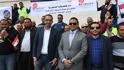 العاملون بشركات البترول المصرية بالأردن يدلون بأصواتهم على التعديلات الدستورية