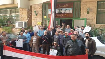 بالصور.. «الحمرا أويل» تشارك في الإستفتاء على التعديلات الدستورية