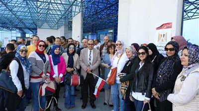 بالصور.. «إيبروم» تصوت بكثافة في أول أيام الإستفتاء علي التعديلات الدستورية