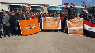 بالصور.. العاملون بـ«سوميد» يواصلون عمليات التصويت في الإستفتاء علي التعديلات الدستورية