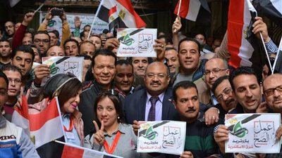 بالصور..عاملو بترو تريد بالإسكندرية يسطرون ملحمة تاريخية في الاستفتاء على  التعديلات الدستورية