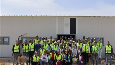 زيارة ميدانية لطلبة قسم الهندسة النووية والإشعاعية بهندسة الإسكندرية لمحطة الضبعة