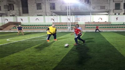 مباراة ساخنة لأعضاء اللجنة المنظمة للدورة الرمضانية الثالثة لشركات الكهرباء