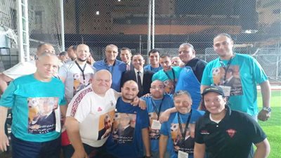 بالصور.. استقبال جماهيرى حافل لـ«خلف» و«رمضان» لدى وصولهم نادى الكهرباء