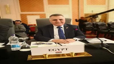 عمران يلقى كلمة مصر على هامش مشاركته فى الإجتماع الثانى لمبادرة الـ  AREI  بالعاصمة الغينية