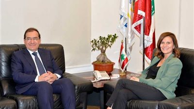 الملا يبحث تفعيل مشاركة الشركات المصرية في تنفيذ مشروعات البترول بلبنان