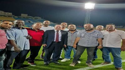 رئيس القناة للكهرباء يتفقد اخر استعدادت إستاد الاسماعيلية لاستقبال مباريات كأس الأمم