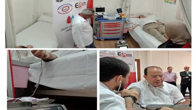 بالصور.. «سيدبك» تشارك في حملة قطاع البترول للتبرع بالدم.. ورئيس الشركة أول المتبرعين