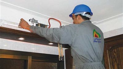 كفرالشيخ: توصيل الغاز الطبيعى لـ 2552 عميل جديد