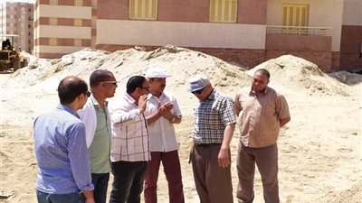 حمدى سماحه يتابع سير العمل ومعدلات تنفيذ الآداء بمدينة زايد الجديدة بالدقهلية