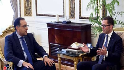 رئيس «ونترشال ديا» لرئيس «الوزراء»: بيئة الإستثمار في مصر آمنة ونعتزم زيادة استثماراتنا