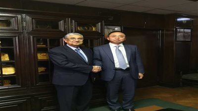 وزير الكهرباء يستقبل الرئيس الاقليمى للقطاع المؤسسى لهواوى الصينية