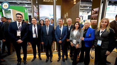 خلال إيجبس.. وزير البترول يتفقد جناح «ميدتاب» ويشيد بالشركة