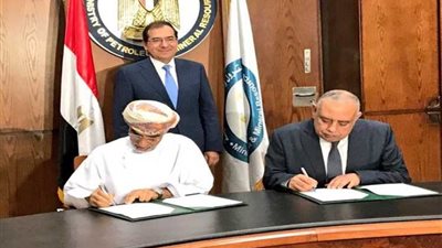 صور| مصر وعمان توقعان مذكرة تفاهم في مجال البترول والغاز الطبيعي