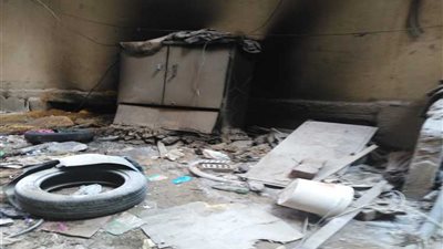 العناية الإلهية تنقذ قاطنى شارع أحمد إبراهيم من كارثة حقيقية| صور