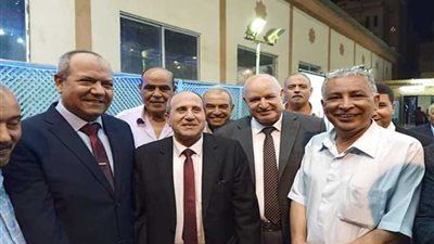 أبو وردة يحتفل بخطوبة نجلته بالاسماعيلية.. وعالم الطاقة يهنئ العروسين