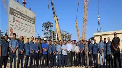 بالأسماء..وفد من قيادات البترول يزور موقع توسعات معمل تكرير أسيوط