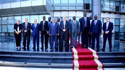 وزير بترول جنوب السودان يزور مقر  بتروجت و مصنع بوتاجاز القطامية