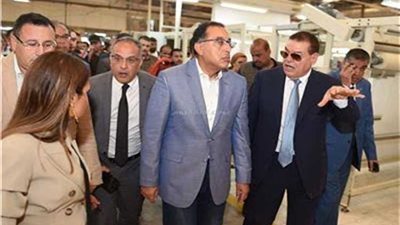 رئيس الوزراء يتفقد مشروع وحدتي تحسين النافتا بالإسكندرية الوطنية للتكرير