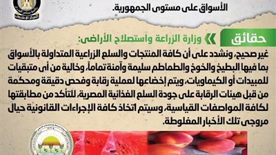 انتشار أنواع بطيخ وخوخ وطماطم مسممة بالأسواق شائعة