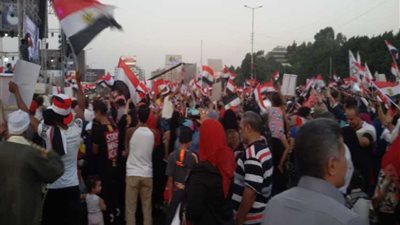 مشاركة كبيرة من العاملين بجنوب الدلتا للكهرباء لتأييد السيسى