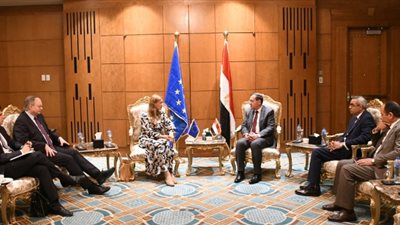 مباحثات مشتركة لوزير البترول مع كبار الشخصيات على هامش اجتماع منتدى غاز شرق المتوسط