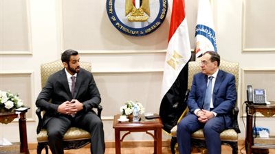 وزير البترول يستقبل رئيس مبادلة الإماراتية لبحث تعزيز التعاون