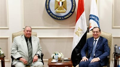 وزير البترول يستقبل السفير الرومانى بالقاهرة لبحث سبل التعاون
