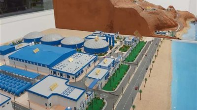 بالصور.. وفد من «الكهرباء» يزور مشروعات هضبة الجلالة