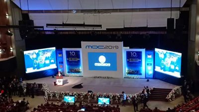 بالصور.. بدء فعاليات الجلسة الإفتتاحية لمؤتمر «موك 2019» بمكتبة الإسكندرية