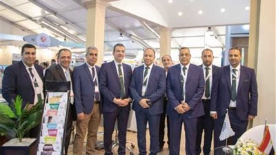 لليوم الثاني على التوالى..توافد قيادات قطاع البترول على جناح غاز مصر بموك 2019