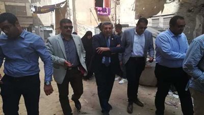 رئيس «غاز الأقاليم» يتفقد منطقة الحسنية بمحافظة الشرقية