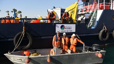 «بتروسيف» تُنفذ تدريب عملي لمحاكاة مكافحة تلوثات بترولية من المستوي الثاني بالغردقة