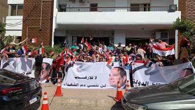 بقيادة عبد الغنى..مسيرة حاشدة بغاز الأقاليم لدعم الرئيس عبد الفتاح السيسى