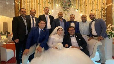 بالصور.. زفاف المهندسه عزه راشد بنيابة التخطيط بشركة إيجاس