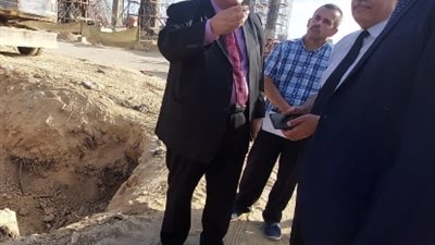 رئيس «الإسكندرية لتوزيع الكهرباء» يتفقد مدينتي برج العرب والحمام لمتابعة مشروع حياه كريمة