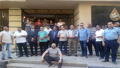«النيل للبترول» تنظم مسيرة حاشدة في حب مصر وتأييد الإستقرار والتنمية