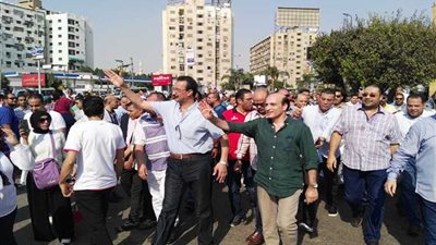 صور| بقيادة وهدان.. «بتروتريد» تحتشد لدعم وتأييد الرئيس السيسي ودعم مسيرة التنمية