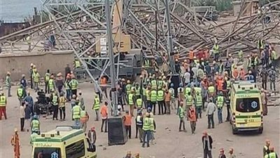 مصدر: مصرع وإصابة 7 أشخاص إثر سقوط برج كهرباء بأوسيم