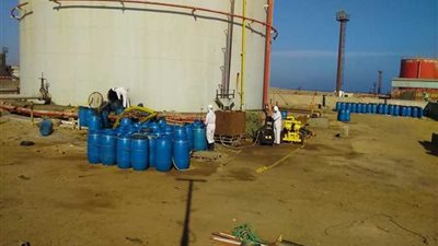 «بتروسيف» تنتهي من إزالة الرواسب البترولية الملوثة بالمواد المشعة الطبيعية بصهريج تابع للشركة العامة للبترول