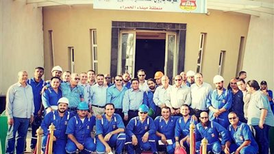 صور.. رئيس «ويبكو» يتفقد الأعمال النهائية لخط الشحن البحرى الجديد والبئر الاستكشافى bed 4-6