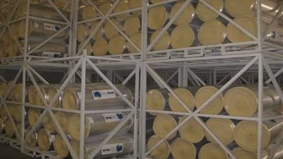 جلاسروك تقتنص توريد  60 ألف متر مربع من لفات الصوف والمواسير الصخرية لمحطة كهرباء غرب القاهرة