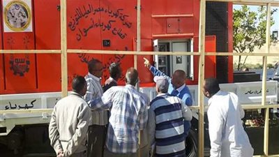 رئيس مصر العليا للكهرباء يتفقد استعدادات تأمين التيار لمنتدى أسوان للسلام