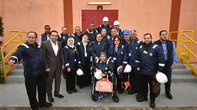 بالصور.. وزير البترول ووفد البرلمان يتفقدون حقل ظهر