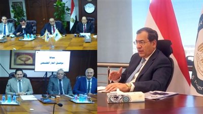 وزير البترول يتابع الموقف التنفيذى لخطة التوسع فى توصيل الغاز للمنازل