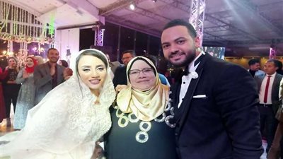 بحضور قيادات الكهرباء..ابتهال الشافعى تحتفل بزفاف نجلها بالإسماعيلية