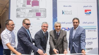 وزير الكهرباء يدشن محطة طاقة شمسية قدرة 7 ميجاوات أعلى مصنع جوشي بـ«اقتصادية قناة السويس»
