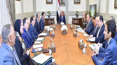 الرئيس السيسي يبحث جهود الدولة للتحول إلى مركز إقليمي لتجارة البترول والغاز
