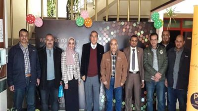 برئاسة مصطفى..وفد بحوث البترول يزور مقر بتروجيت ببورسعيد