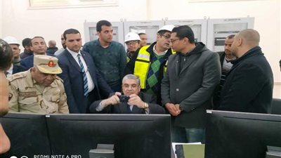 تزامنا مع العام الجديد..مدكور تضع الجهد على محطة محولات العاصمة الادارية الجديدة SS3